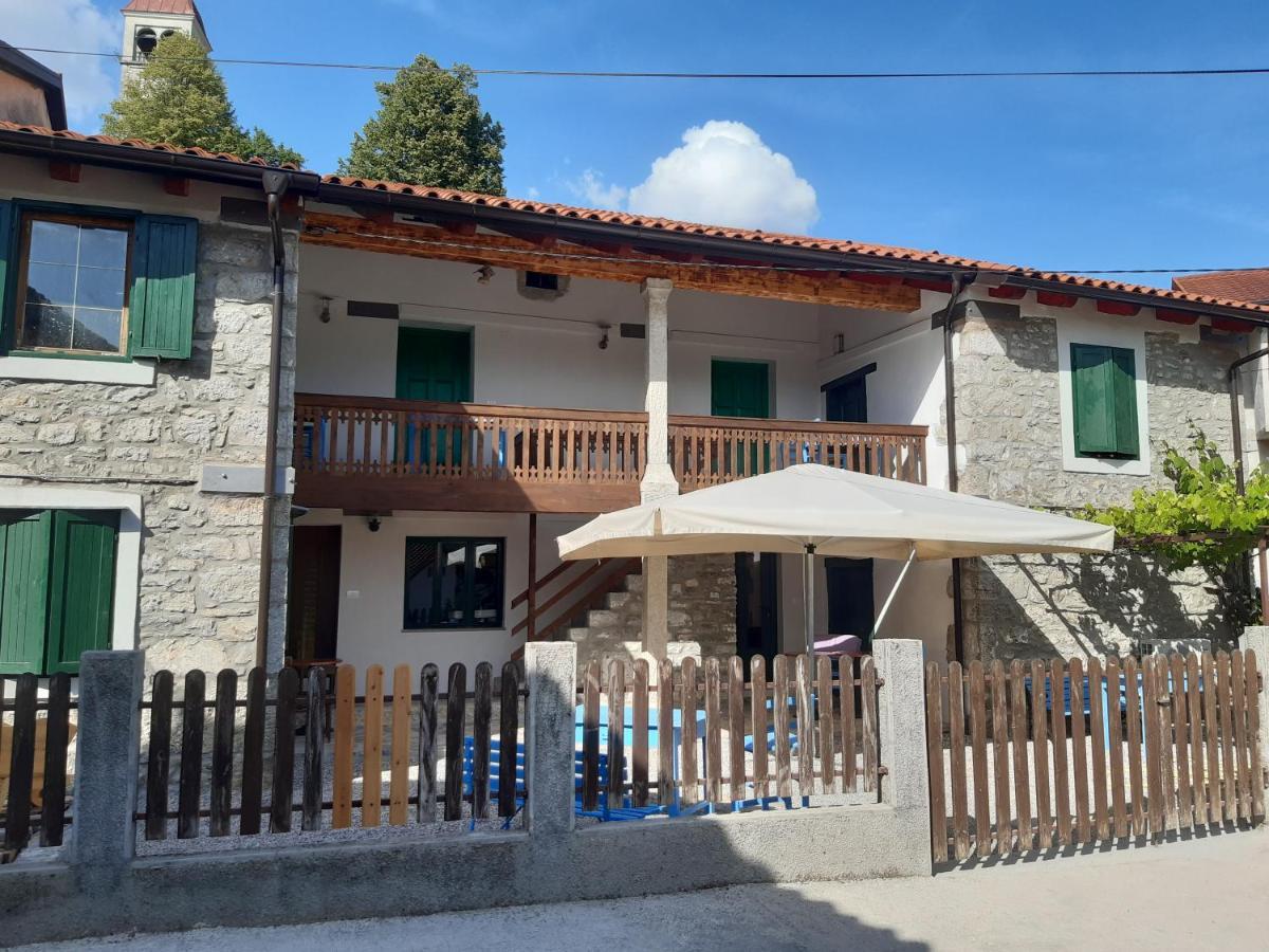 Ferienwohnung Hisa Vojko Kobarid Exterior foto
